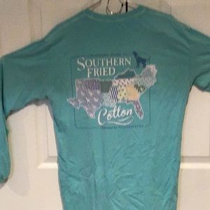 Southern Fried Cotton Long Sleeve Tee